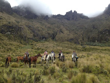 Ecuador-Highlands Riding Tours-Volcano Avenue and Haciendas Ride